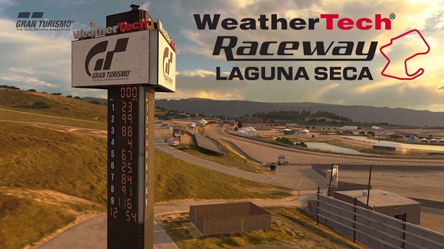 Track WeatherTech Raceway Laguna Seca dan 7 Mobil Baru Untuk Patch terbaru GT Sport