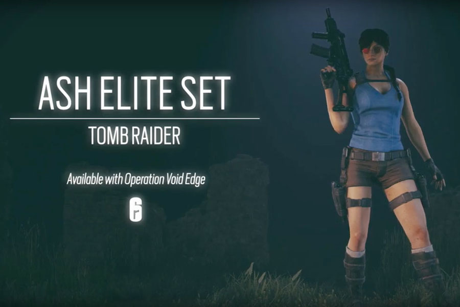 Season Terbaru Rainbox Six Siege Akan Mendapatkan Elite Skin Lara Croft Dari Tomb Raider