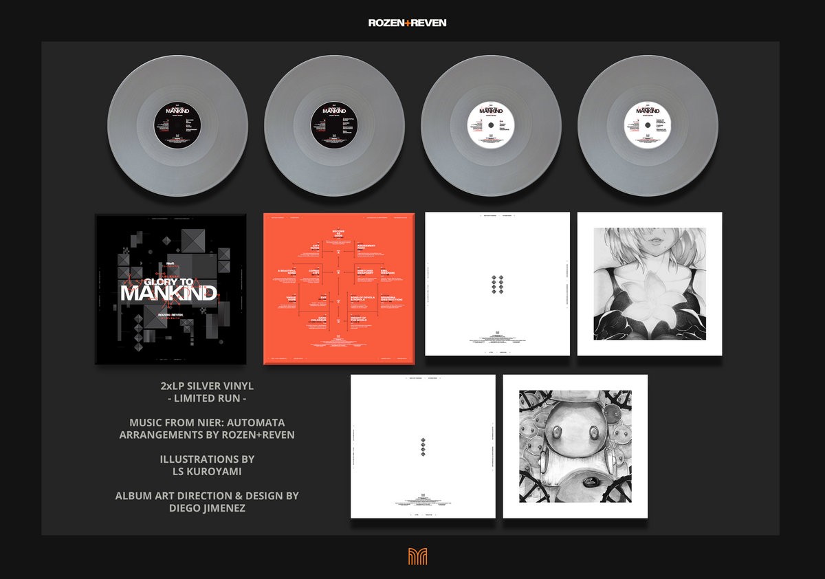 13 Soundtrack dari Nier: Automata akan dirilis dalam bentuk Vinyl Set.