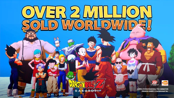 Dragon Ball Z: Kakarot kini sudah terjual lebih dari 2 juta copy!