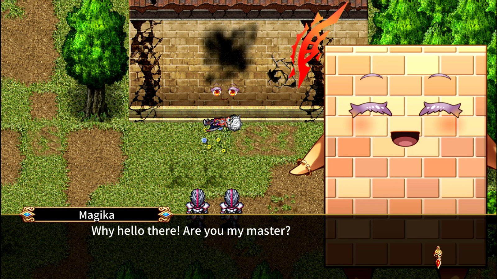 Game RPG Miden Tower Dengan Sebuah Karakter "Tembok" Diumumkan Untuk Konsol Dan PC