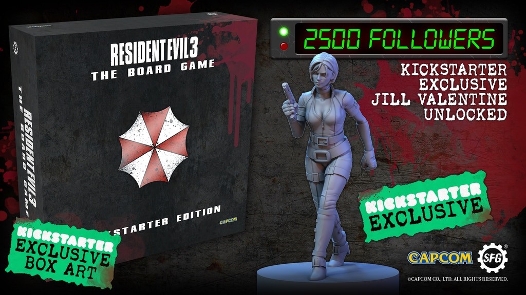 Mainan Baru, Resident Evil 3: The Board Game Masuk Kickstarter