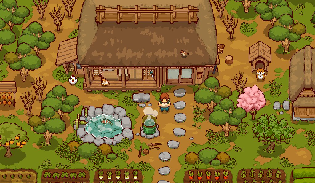 Developer Indie Kembangkan Game Simulasi Pedesaan Jepang ala Harvest Moon