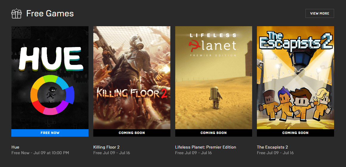 Killing Floor 2, The Escapist 2, dan Lifeless Planet Menjadi Game Gratis Epic Games Store Minggu Depan