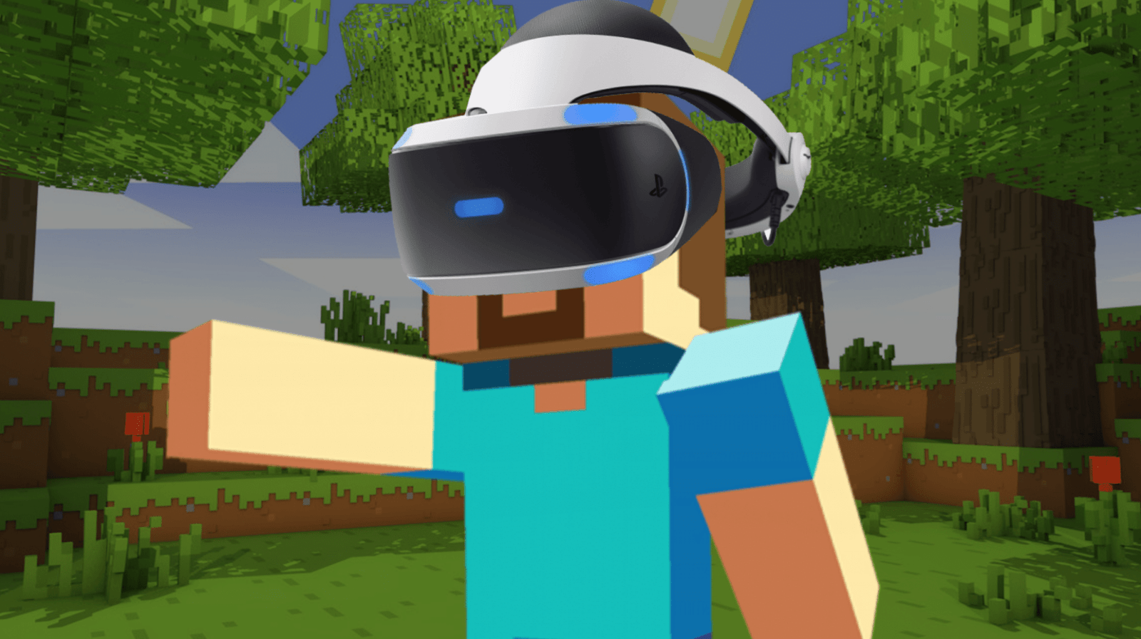 Minecraft Kini Sudah Tersedia Untuk Playstation VR Sebagai Update Gratis