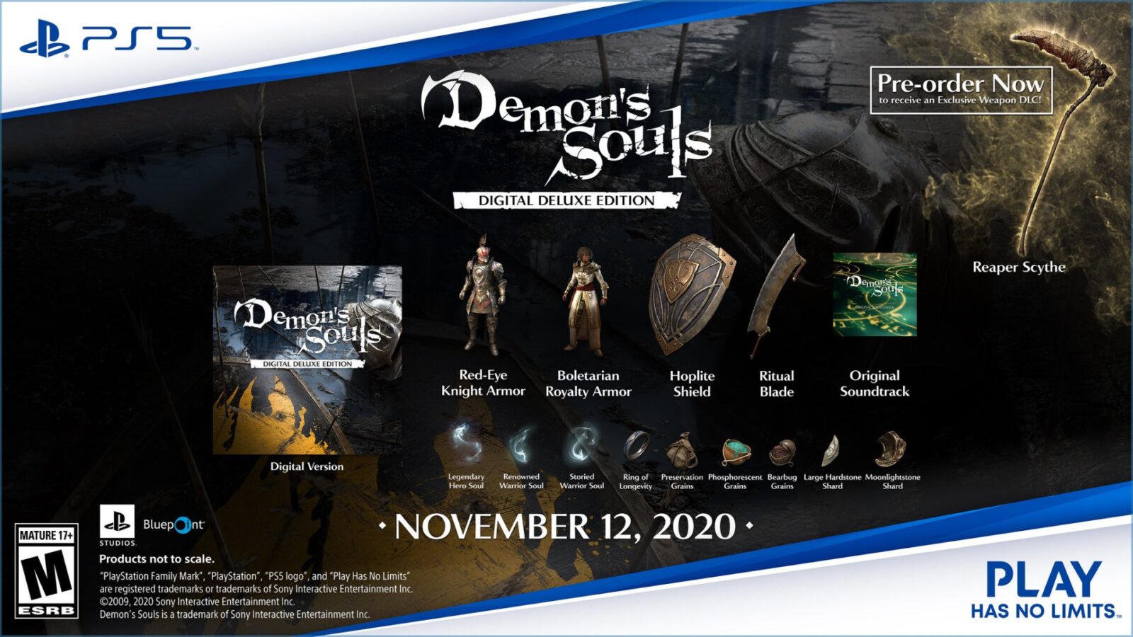 Demon's Souls Umumkan Digital Deluxe Edition