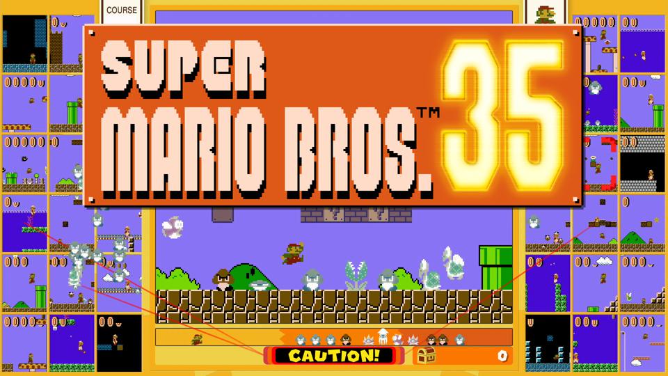 Super Mario Bros. 35 Ubah Mario Klasik Menjadi Battle Royale Dengan 35 Pemain