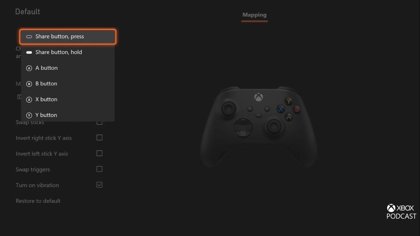 Share Button Xbox Series X Dapat Di Kustomisasi
