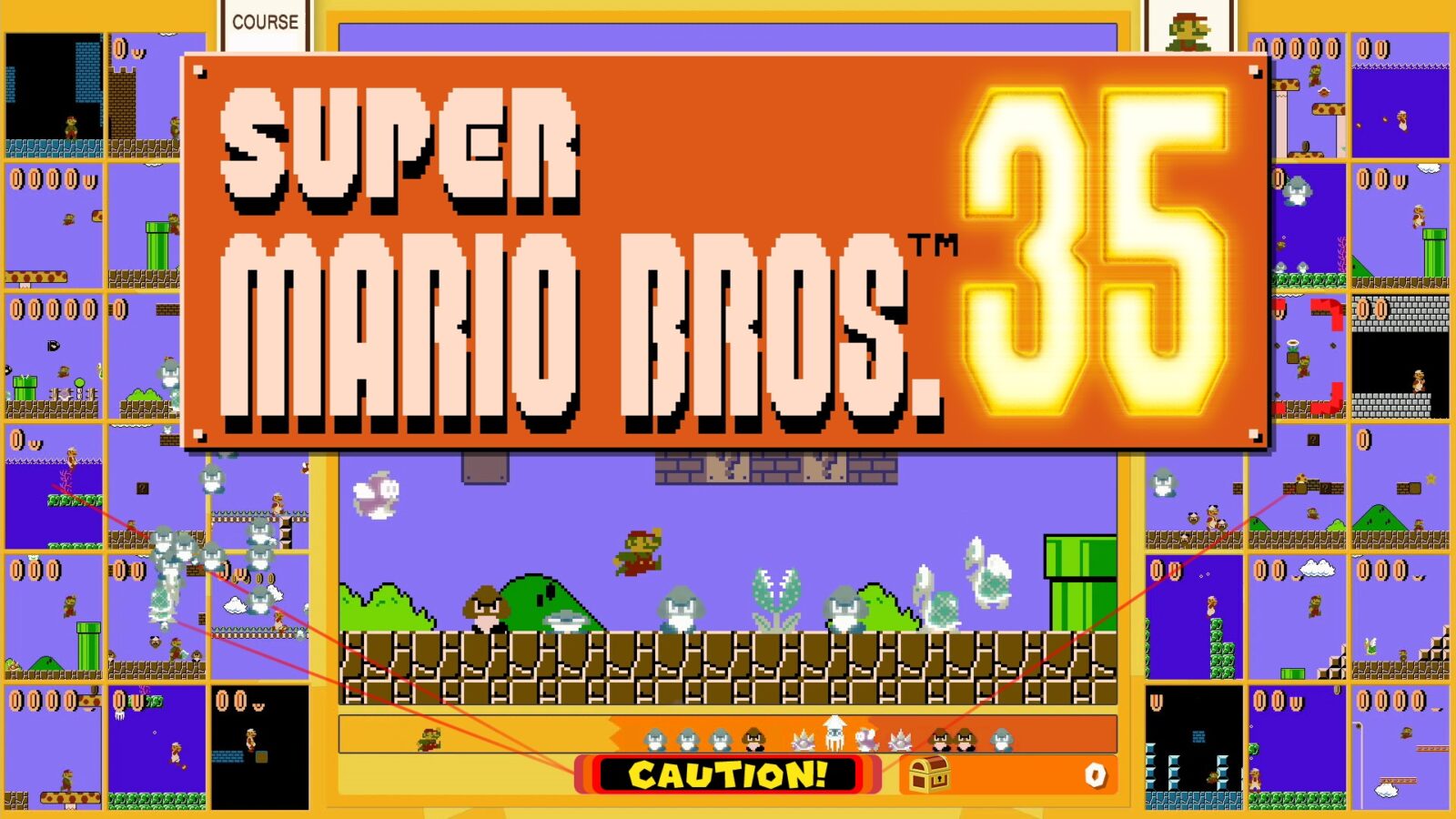 Terdapat Cheater di Super Mario Bros. 35