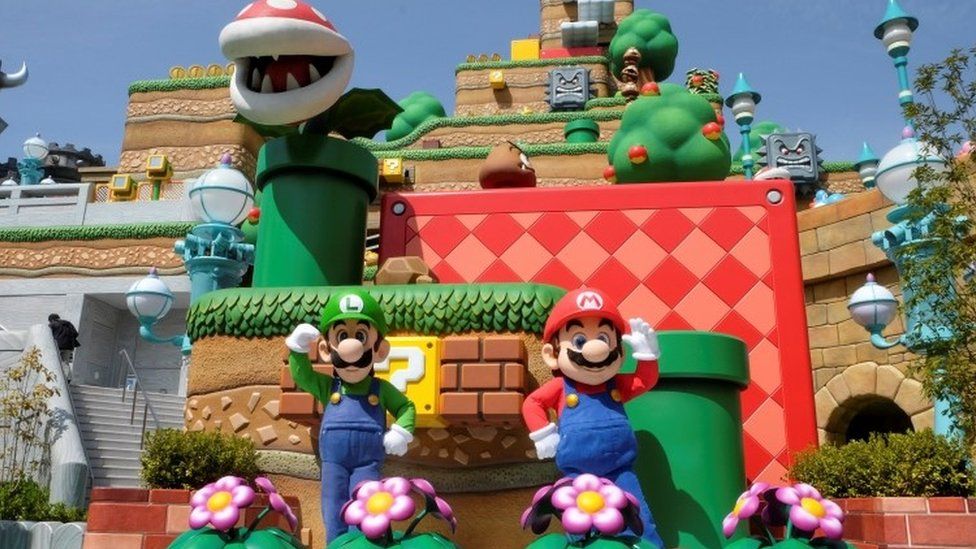 Super Nintendo World Mario Luigi