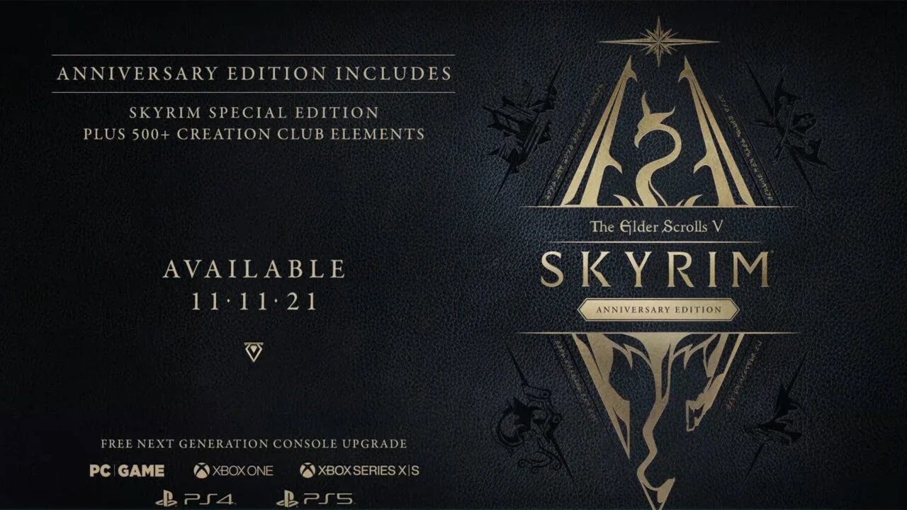 Bethesda Umumkan Skyrim Anniversary Edition