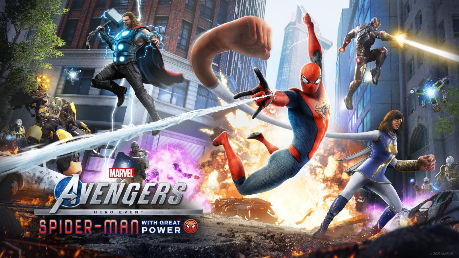 Marvel's Avengers Tampilkan Gambar Perdana Spider-Man