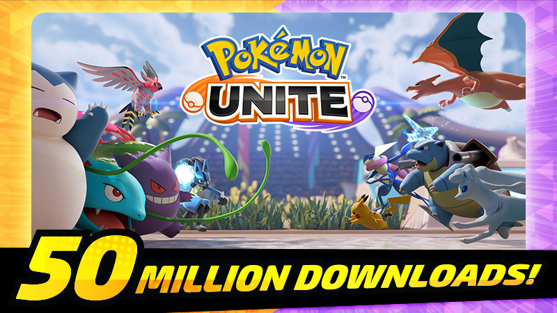 Pokemon Unite Telah Di-download Lebih Dari 50 Juta Kali