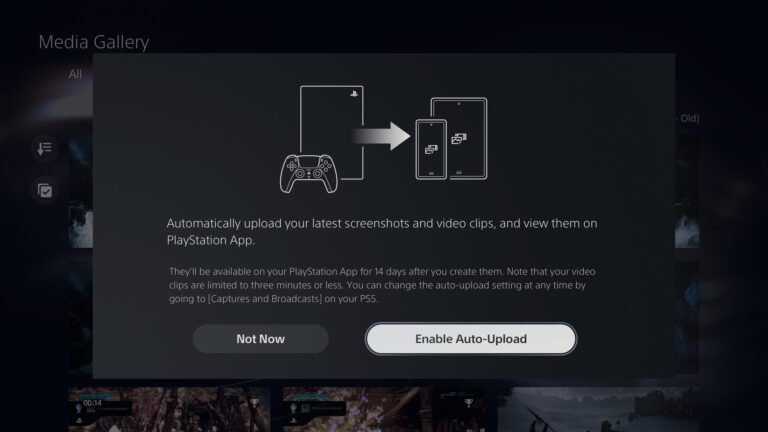 PS5 Izinkan Auto-Upload Hasil Capture Kalian ke Mobile