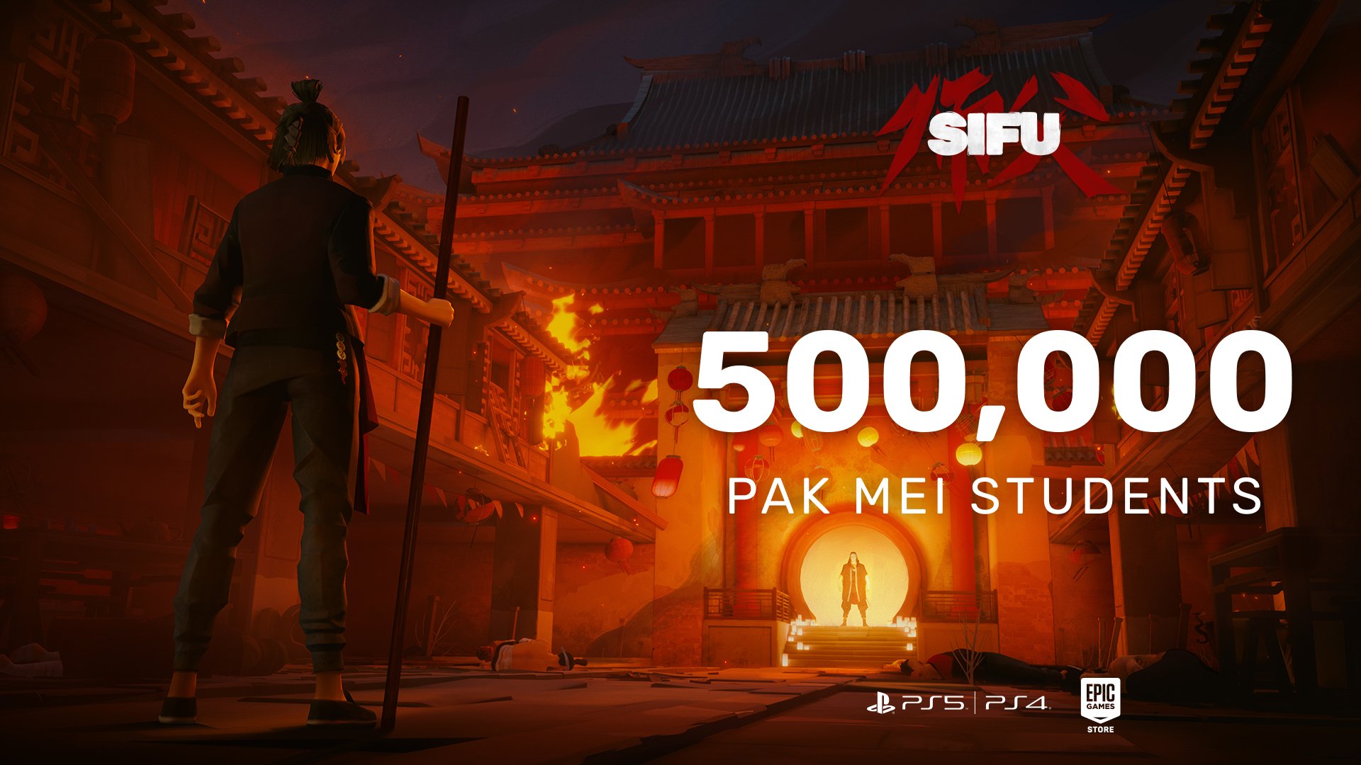 Jumlah Pemain Sifu Capai 500 Ribu Orang Dalam Kurun Waktu Satu Minggu Sejak Perilisan