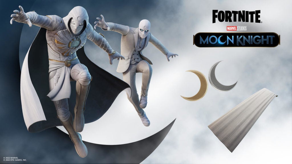 Skin Moon Knight Hadir di Fortnite