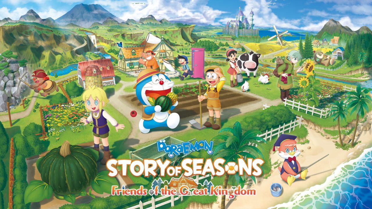 Doraemon Story of Seasons: Friends of the Great Kingdom Akan Tiba November Ini