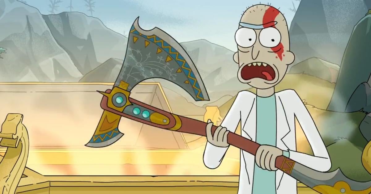 Rick & Morty God of War
