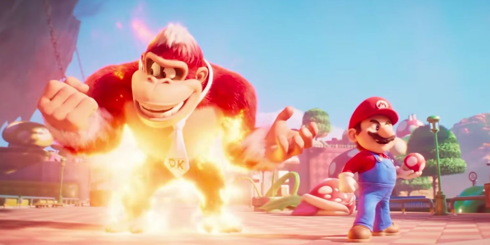 Fire Donkey Kong Final Trailer Super Mario Movie