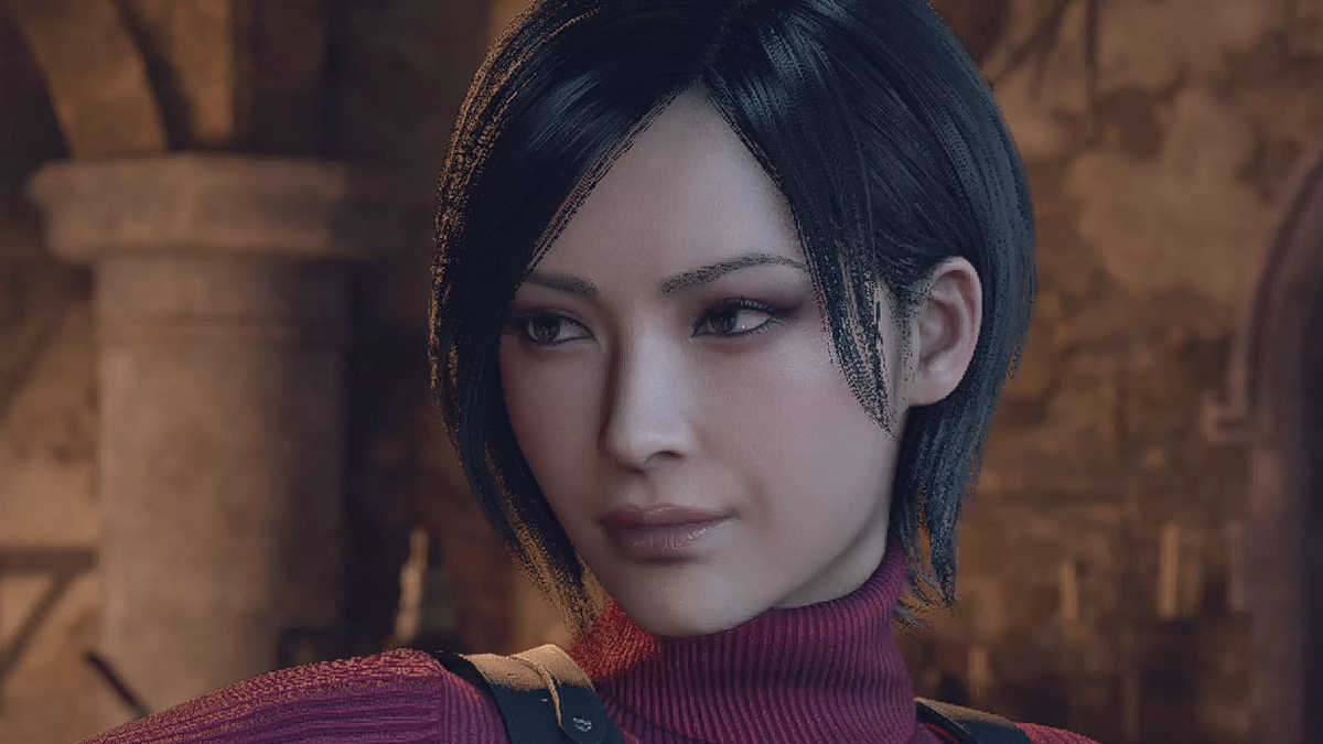 Ada Wong Resident Evil 4 Remake ray tracing