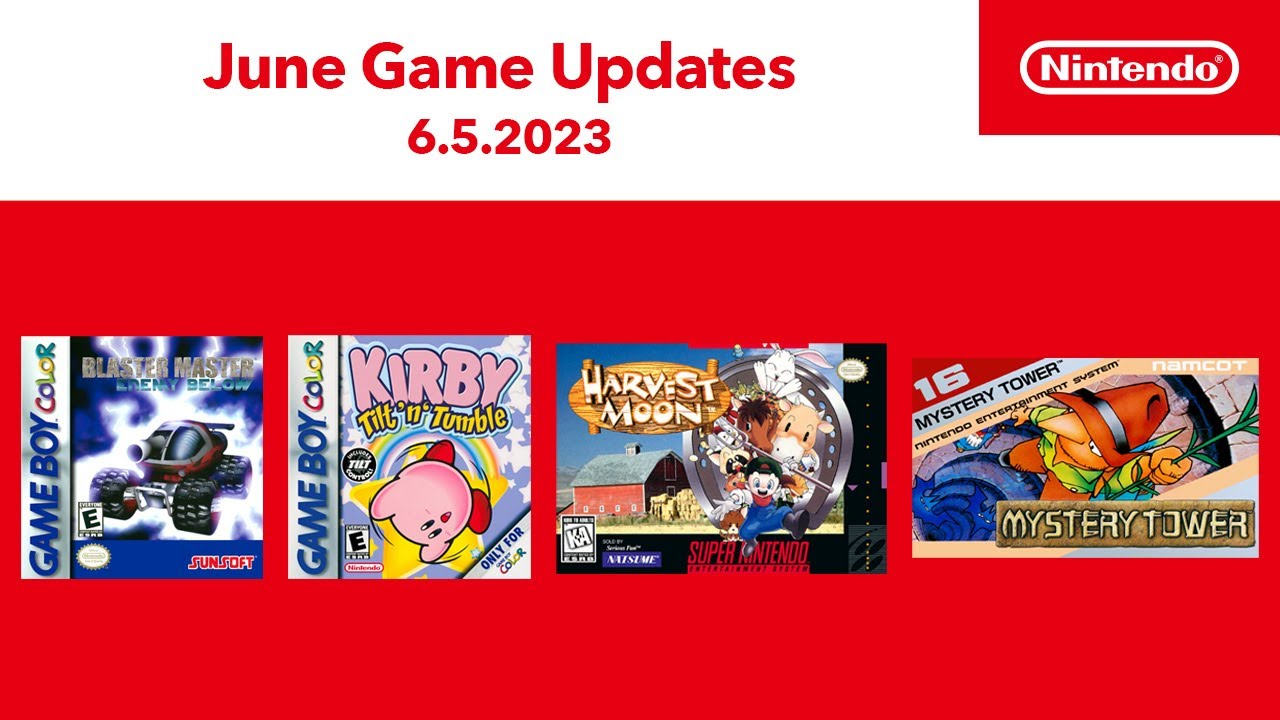 Nintendo Switch Online Juni 2023