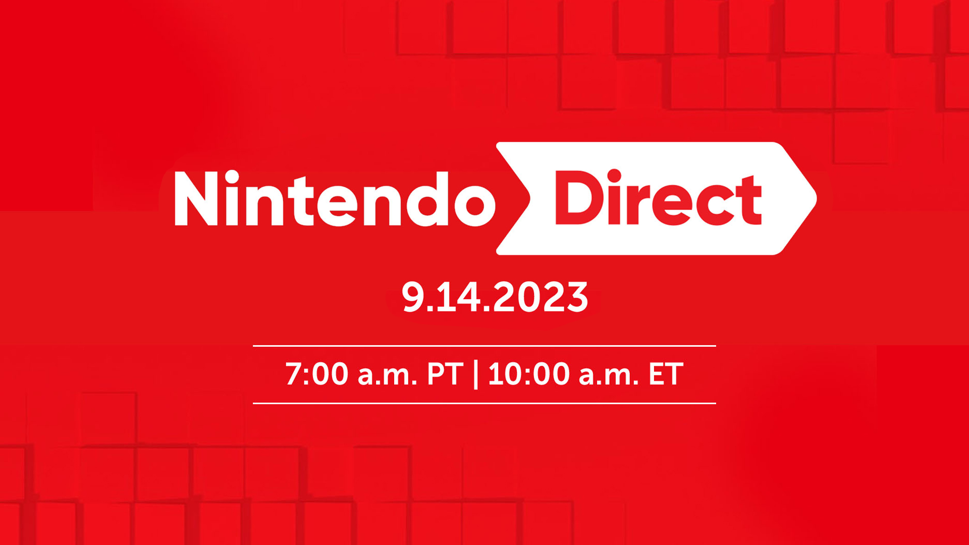 Nintendo Direct 14 September